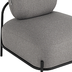 Кресло в серой рогожке  COLOR BLOCK варинант исполнения - 6 | Loft Concept во Владивостоке