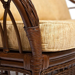 Комплект уличной мебели из ротанга Clara коричневый варинант исполнения - 5 | Loft Concept во Владивостоке