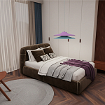 Подвесной вязаный светильник в двухцветном исполнении «Двойной Токио»  варинант исполнения - 3 | Loft Concept во Владивостоке