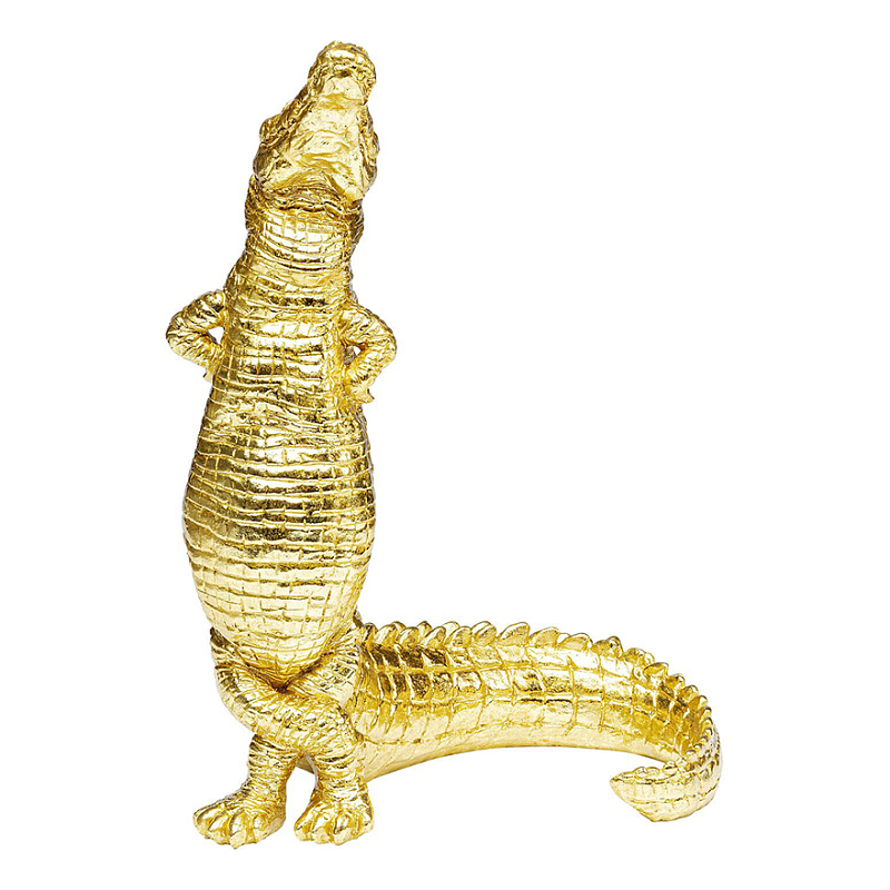 Статуэтка золотой крокодил Crocodile collection Золотой Статуэтка золотой крокодил Crocodile collection Золотой во Владивостоке | Loft Concept