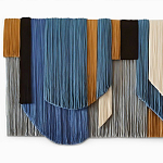 Абстрактное Панно из нитей Thread panel Abstraction II варинант исполнения - 1 | Loft Concept во Владивостоке