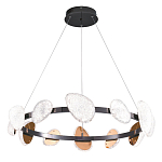 Люстра подвесная круглая с овальными плафонами Iona chandelier варинант исполнения - 6 | Loft Concept во Владивостоке