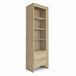  Стеллаж 2 ящика 4 открытые полки Flowchart 60 см варинант исполнения - 2 | Loft Concept во Владивостоке