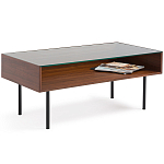 Журнальный стол с витриной Alard Coffee Table варинант исполнения - 1 | Loft Concept во Владивостоке