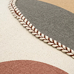 Подушка декоративная с геометрическим узором и плетенными вставками Divine Abstractions варинант исполнения - 2 | Loft Concept во Владивостоке