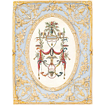 Декоративный постер в раме с рельефным растительным узором арабески New Collection of Arabesques Poster варинант исполнения - 2 | Loft Concept во Владивостоке