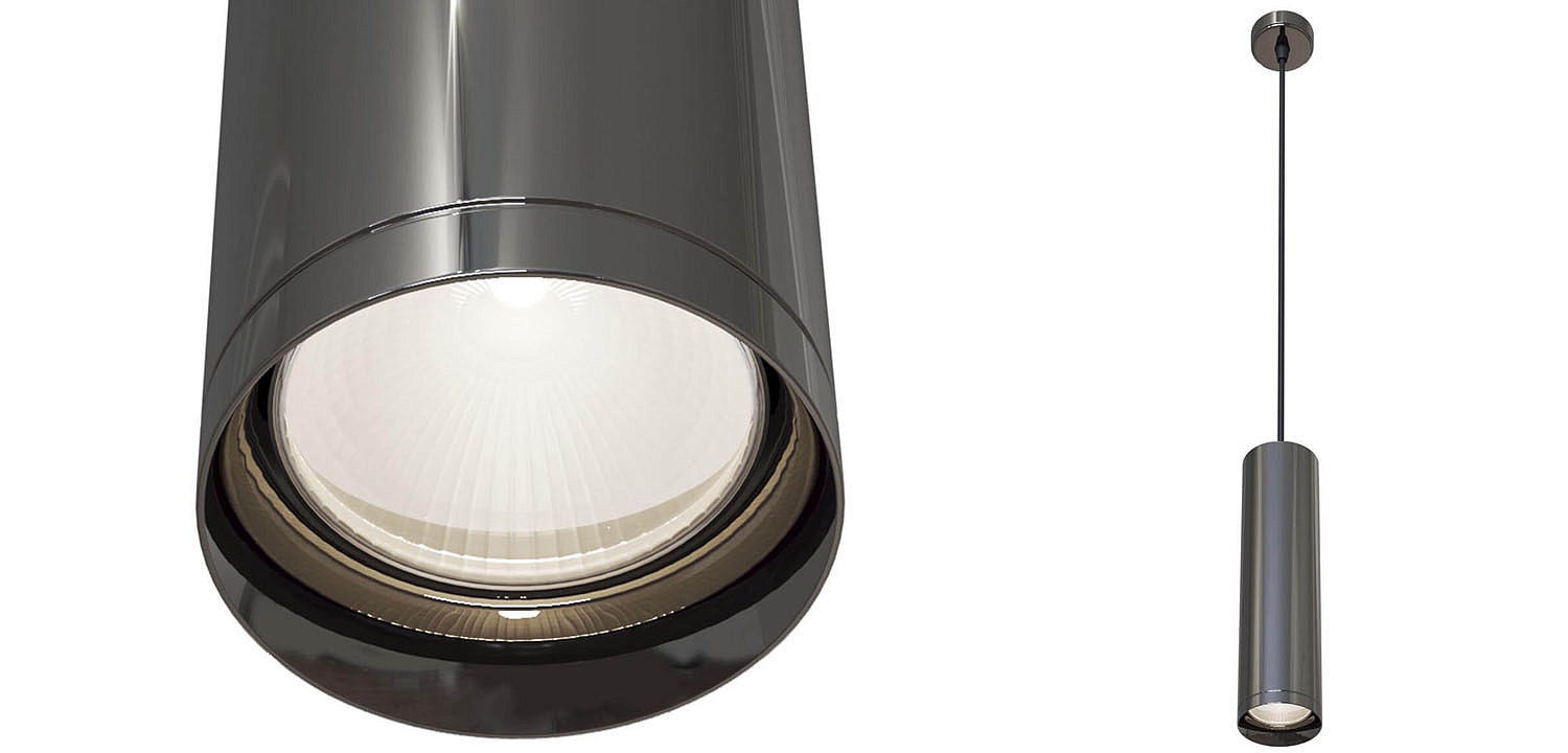 Подвесной светильник Trumpet tube graphite 30 Подвесной светильник Trumpet tube graphite 30 - Loft-Concept во Владивостоке