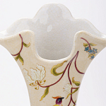 Ваза из фарфора с бронзовыми вставками Eden Garden варинант исполнения - 5 | Loft Concept во Владивостоке