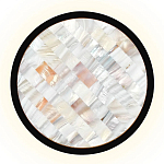 Бра в форме диска с перламутровыми прямоугольниками из морской ракушки Touch of Marine Charm варинант исполнения - 5 | Loft Concept во Владивостоке