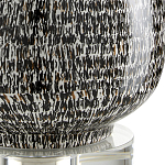 Настольная лампа с корпусом в форме амфоры и тканевым абажуром Warmth of Light варинант исполнения - 1 | Loft Concept во Владивостоке