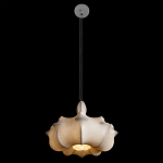 Подвесной светильник с белым фигурным абажуром и мягкими волнистыми краями Cloud Motion  варинант исполнения - 3 | Loft Concept во Владивостоке