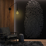 Барельеф FINGERPRINT варинант исполнения - 3 | Loft Concept во Владивостоке