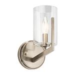 Бра с прозрачным плафоном в форме цилиндра Kichler варинант исполнения - 6 | Loft Concept во Владивостоке