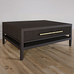 Кофейный стол Primo с двумя ящиками Темный орех варинант исполнения - 1 | Loft Concept во Владивостоке