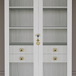 Дизайнерский шкаф витрина Elsa Dreams White с 4-мя ящиками варинант исполнения - 2 | Loft Concept во Владивостоке