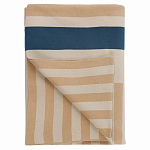 Плед из хлопка с геометрическим рисунком Elan Stripe  варинант исполнения - 1 | Loft Concept во Владивостоке