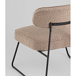 Кресло лаунж Kate букле капучино варинант исполнения - 3 | Loft Concept во Владивостоке