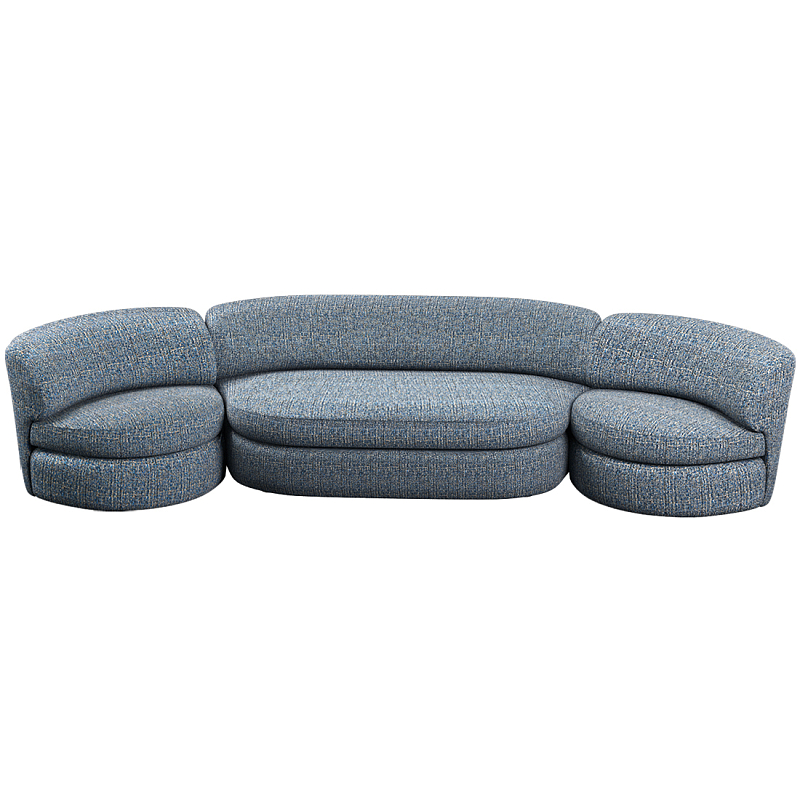 Диван модульный Ulysses Синий во Владивостоке | Loft Concept 