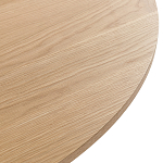 Круглый обеденный стол на одной ножке Remo Round Dining Table варинант исполнения - 2 | Loft Concept во Владивостоке