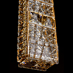 Подвесной светильник прямоугольный с фактурным хрустальным плафоном Light Delight варинант исполнения - 6 | Loft Concept во Владивостоке