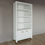 Книжный Стеллаж Elsa Dreams White с задней стенкой варинант исполнения - 2 | Loft Concept во Владивостоке