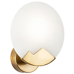 Бра с плафоном из камня в форме диска Ricci Stone Wall Lamp варинант исполнения - 1 | Loft Concept во Владивостоке