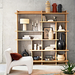 Ваза декоративная из натурального плетеного бамбука Bamboo Decor 32 варинант исполнения - 3 | Loft Concept во Владивостоке