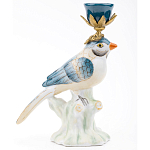 Фарфоровый подсвечник с птицей Eden Garden варинант исполнения - 2 | Loft Concept во Владивостоке