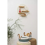 Корзина для хранения с ручками плетеная Interlacement Green  варинант исполнения - 4 | Loft Concept во Владивостоке