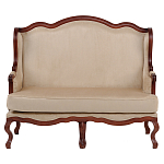 Диван двухместный из натурального бука бежевый Solid Luxury варинант исполнения - 1 | Loft Concept во Владивостоке