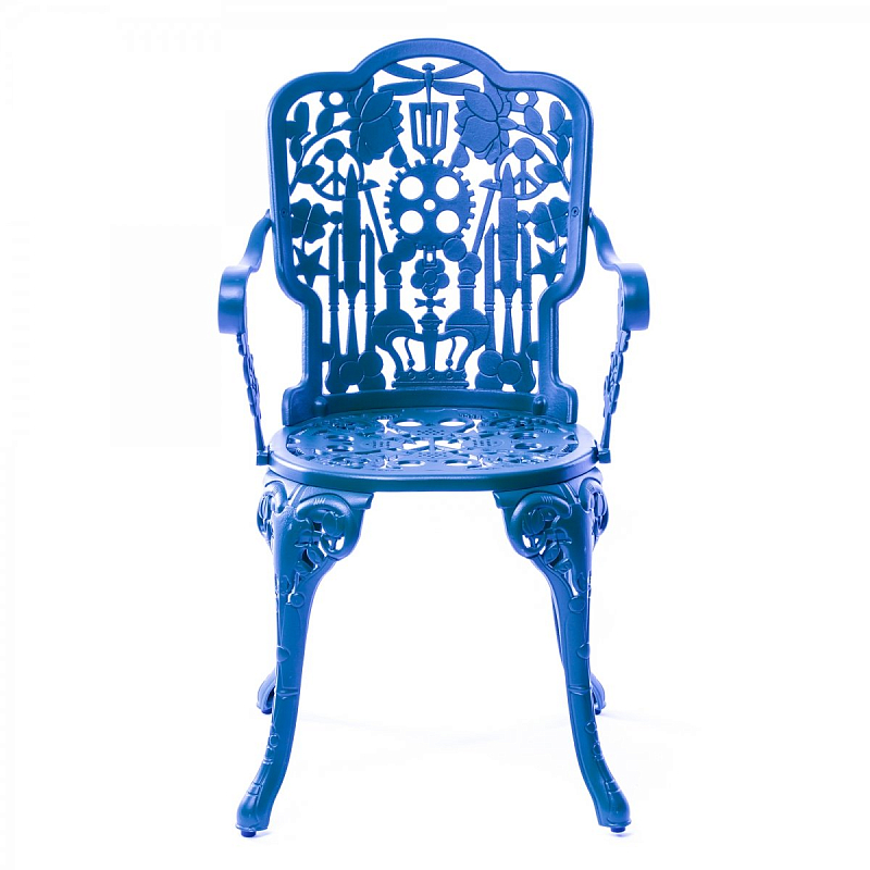 Стул Seletti Industry Collection ALUMINIUM ARMCHAIR – SKY BLUE Синий Стул Seletti Industry Collection ALUMINIUM ARMCHAIR – SKY BLUE Синий во Владивостоке | Loft Concept