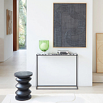 Фигурный приставной столик черного цвета AMORPHOUS варинант исполнения - 4 | Loft Concept во Владивостоке