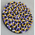 Панно «Цветение виолы» варинант исполнения - 2 | Loft Concept во Владивостоке