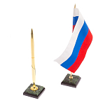 Настольный письменный набор из нефрита на ножках Executive Recruitment варинант исполнения - 4 | Loft Concept во Владивостоке