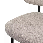 Стул мягкий с серо-бежевой буклированной обивкой Inspiration from Provence варинант исполнения - 6 | Loft Concept во Владивостоке