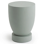 Приставной столик из массива манго Tom-tom Grey варинант исполнения - 1 | Loft Concept во Владивостоке