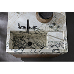 Кухонный гарнитур из массива дуба и камня Ratio Dada Engenereed варинант исполнения - 7 | Loft Concept во Владивостоке