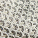 Мебельная ткань Жакард Чешуя бежевый цвет N 1050 варинант исполнения - 3 | Loft Concept во Владивостоке