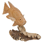 Статуэтка из дерева рыба Animals of the World варинант исполнения - 4 | Loft Concept во Владивостоке